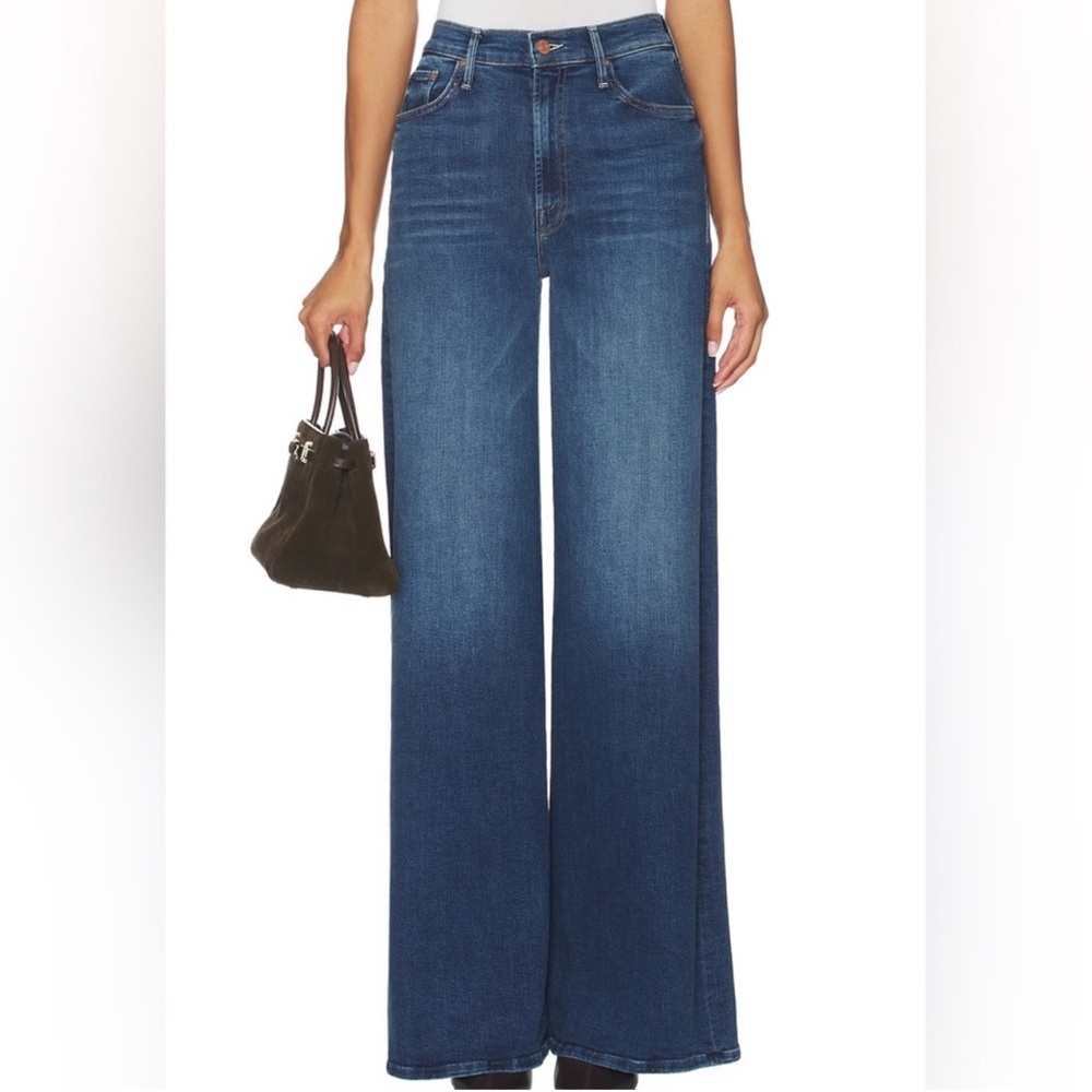 Mother superior Blue Wide-Leg Jeans 32”